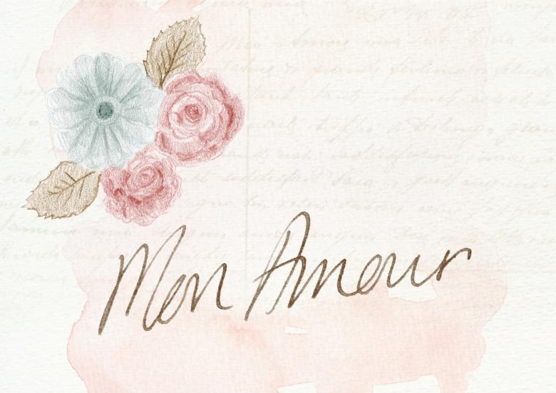 Free stock image of French Writing created by Pixabay