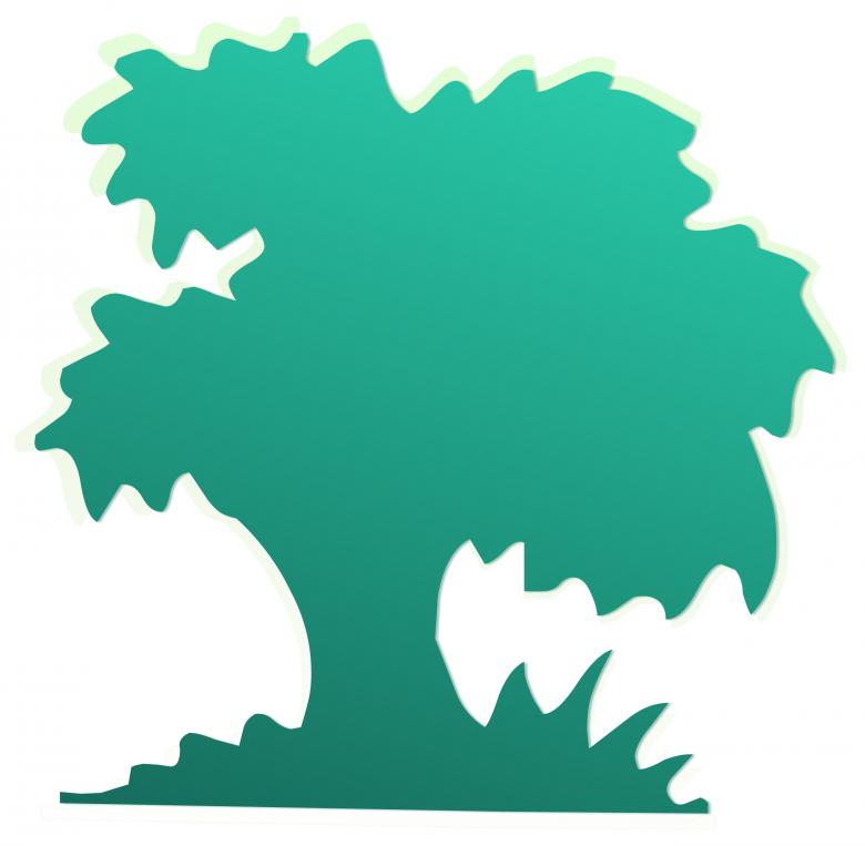 Free stock image of Blue Tree created by Pixabay