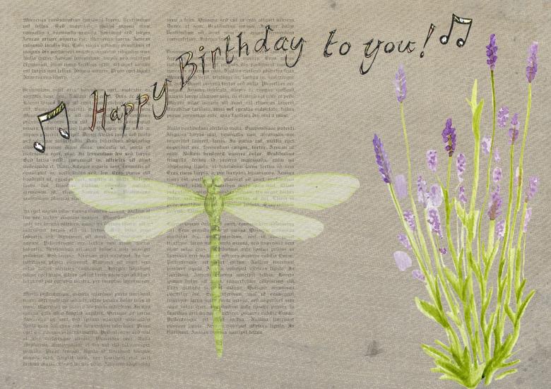 Free stock image of Birthday Card created by Pixabay