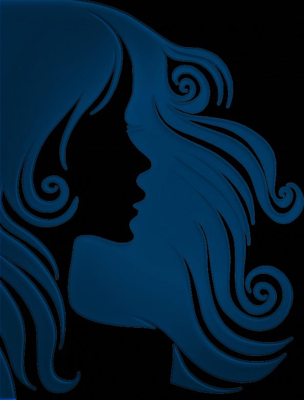 Free stock image of Blue Lady created by Pixabay