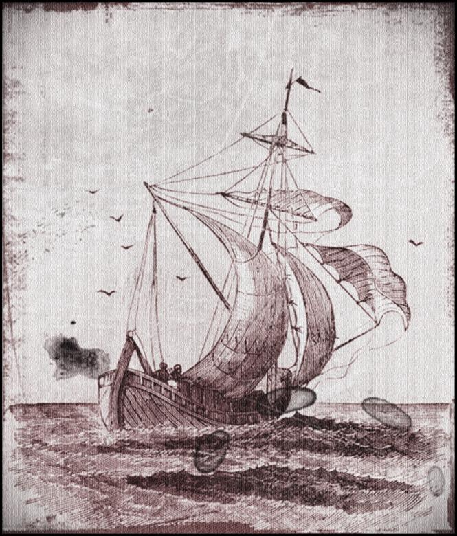 Free stock image of Ship Sketch created by Pixabay