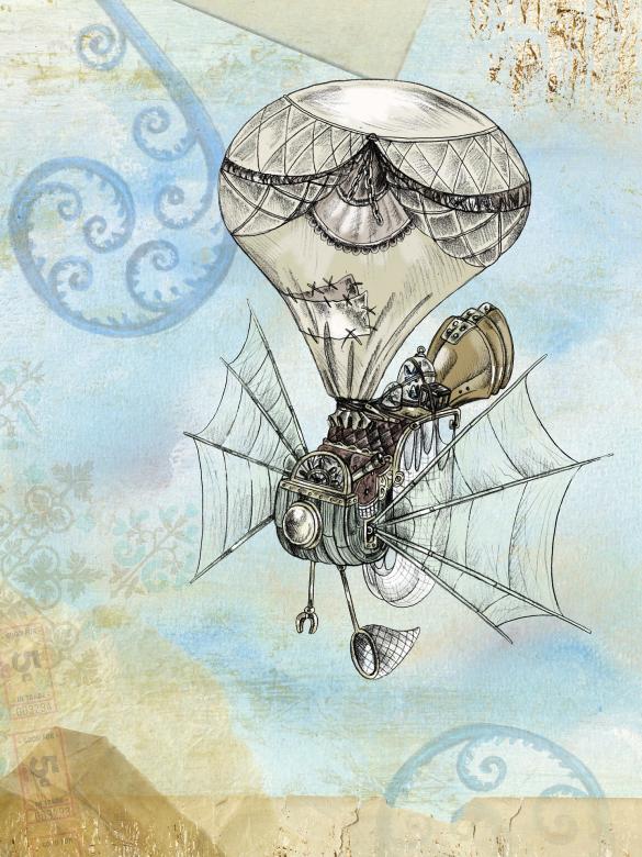 Free stock image of Steampunk created by Pixabay
