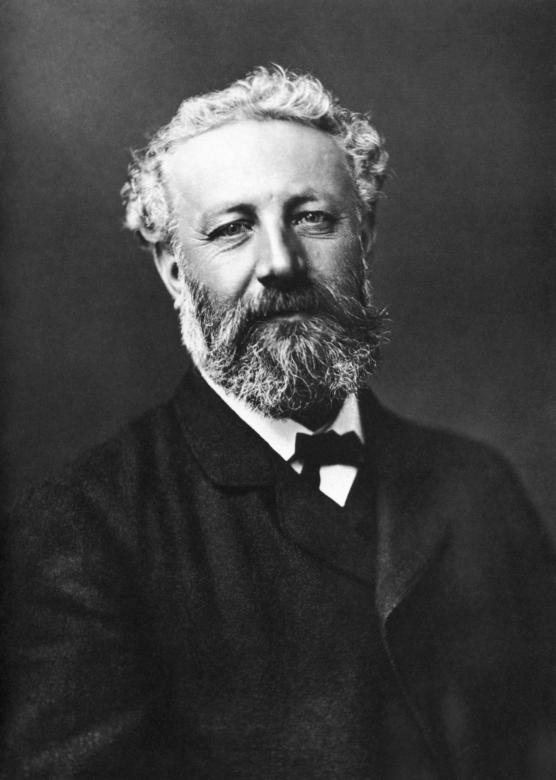 Free stock image of Jules Verne created by Pixabay