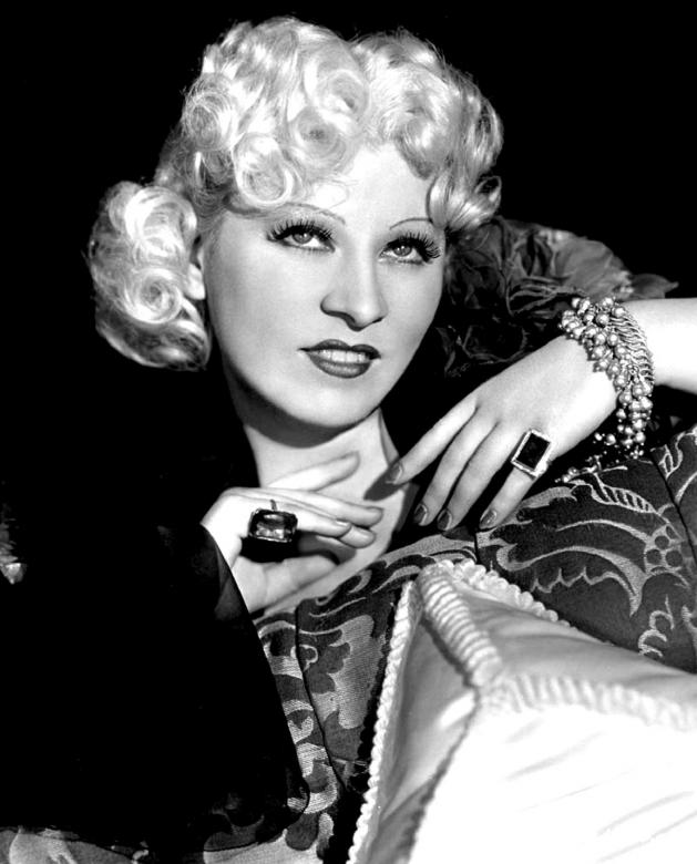 Free stock image of Mae West created by Pixabay