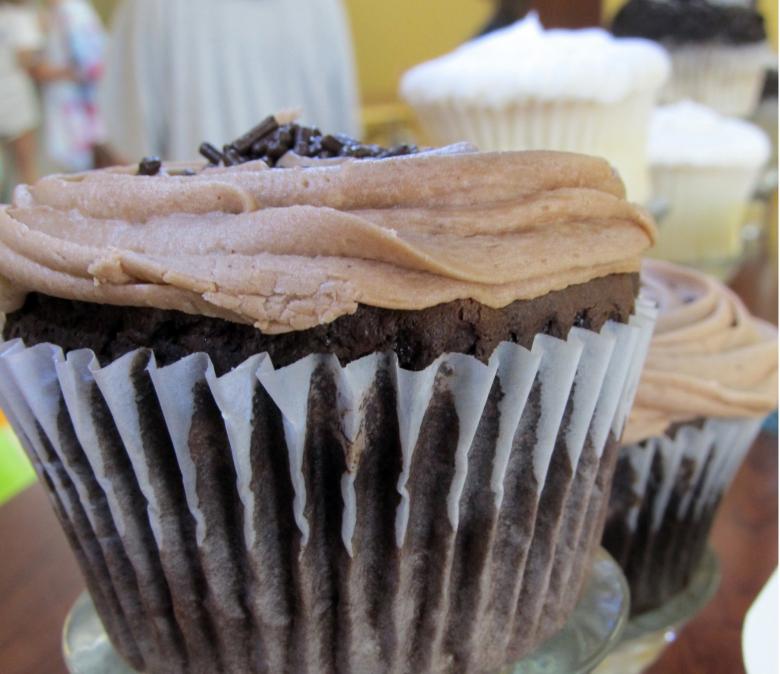 Free stock image of Chocolate Cupcake created by Pixabay