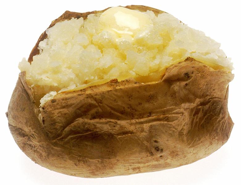 Free stock image of Baked Potato created by Pixabay