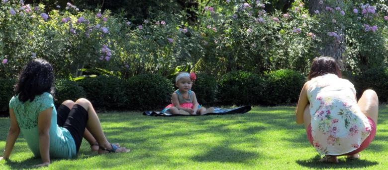 Free stock image of Family on Picnic created by Pixabay
