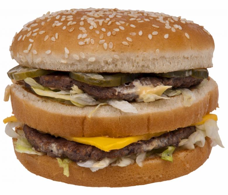 Free stock image of Double Cheeseburger created by Pixabay