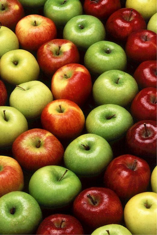 Free stock image of Colorful Apples created by Pixabay