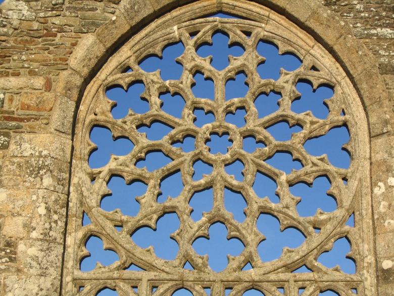 Free stock image of Rose Window created by Pixabay