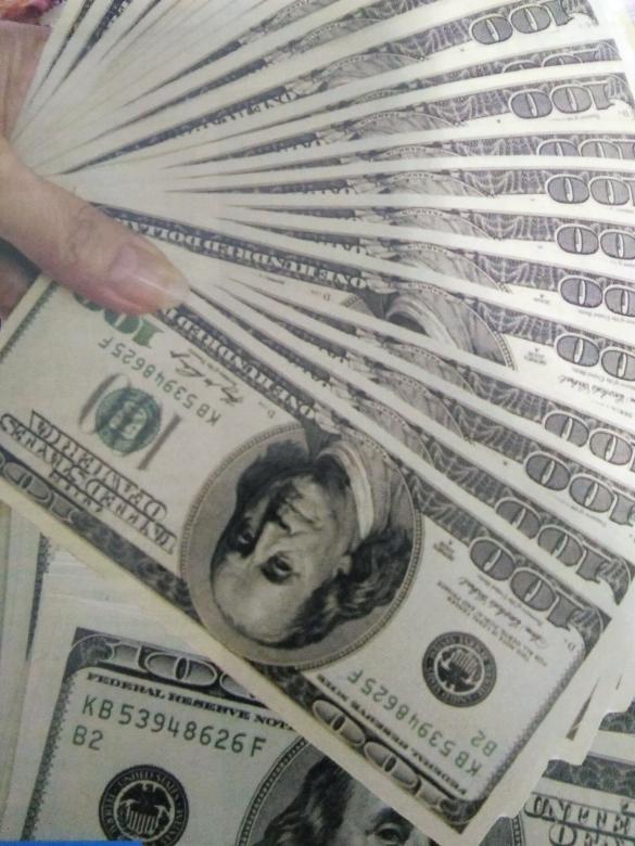 Free stock image of USD Hundred Dollar Bills created by M Naufal Hasani