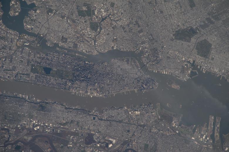 Free stock image of Manhattan City Aerial View created by Pixabay
