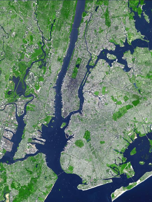Free stock image of New York City created by Pixabay