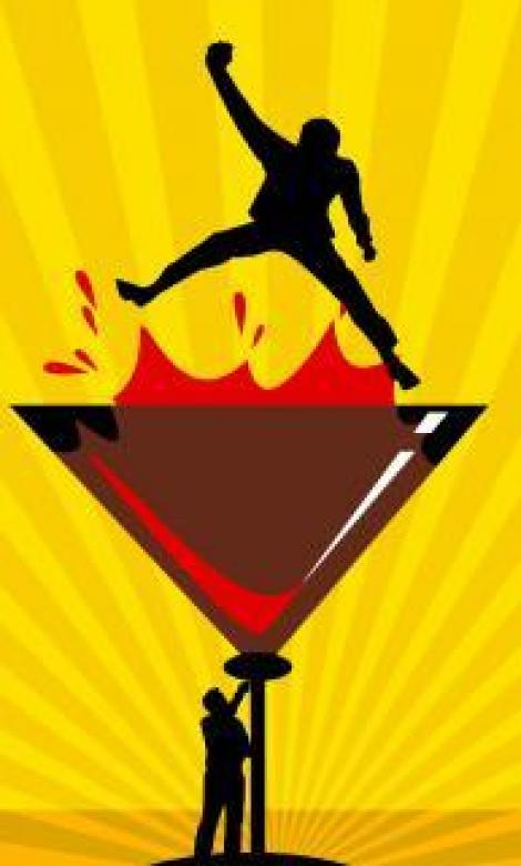 Free stock image of Man and Wine Vector Illustration created by maa illustrations