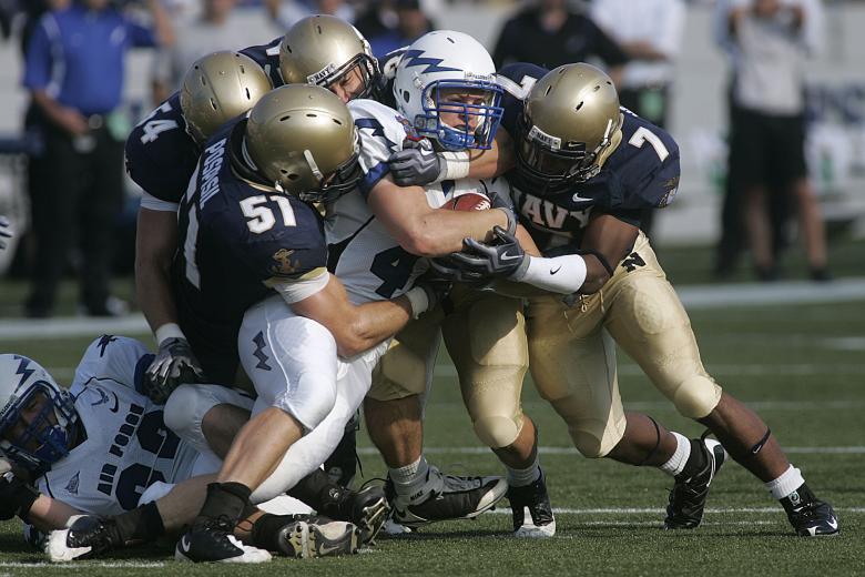 Free stock image of Tackle on the Field created by Pixabay