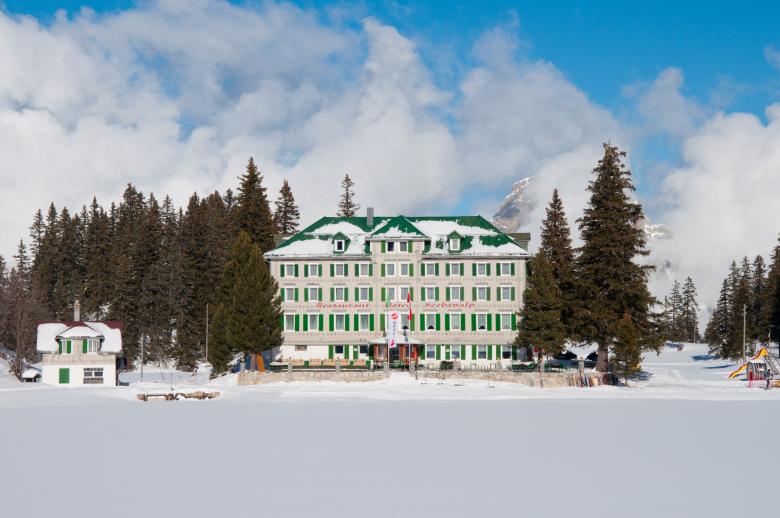 Free stock image of Hotel Seebenalp created by Pixabay