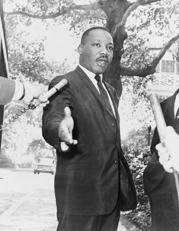 Free stock image of Martin Luther King created by Pixabay