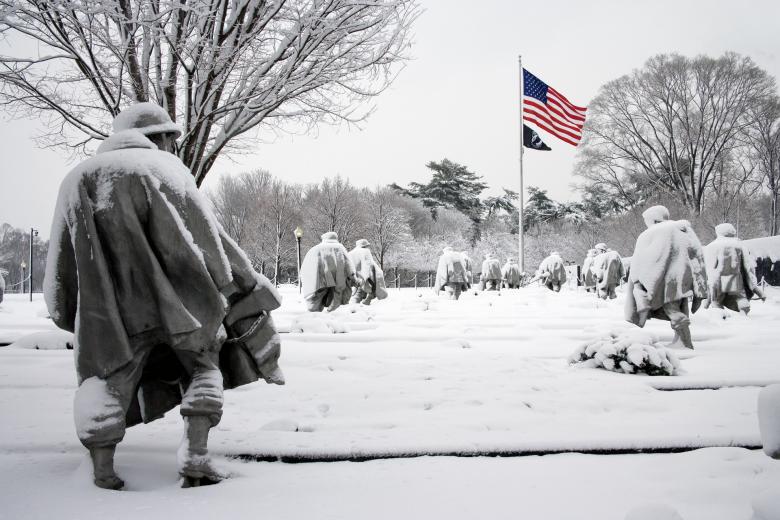 Free stock image of Korean War Memorial created by Pixabay