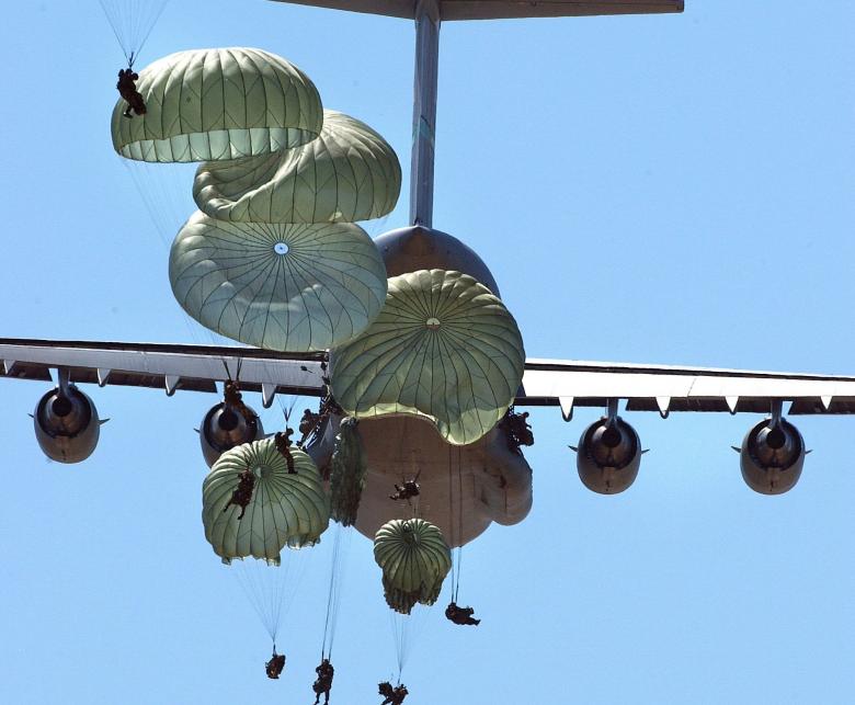 Free stock image of Military Paratroopers created by Pixabay