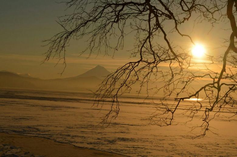 Free stock image of Sunset by the beach created by Elizaveta Korovashkina 