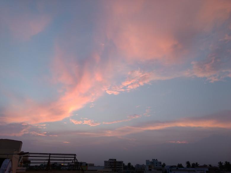 Free stock image of Pink Clouds created by k sangeeta
