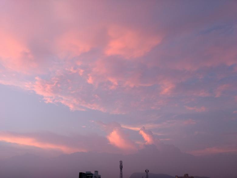 Free stock image of Clouds at Sunset in India created by k sangeeta