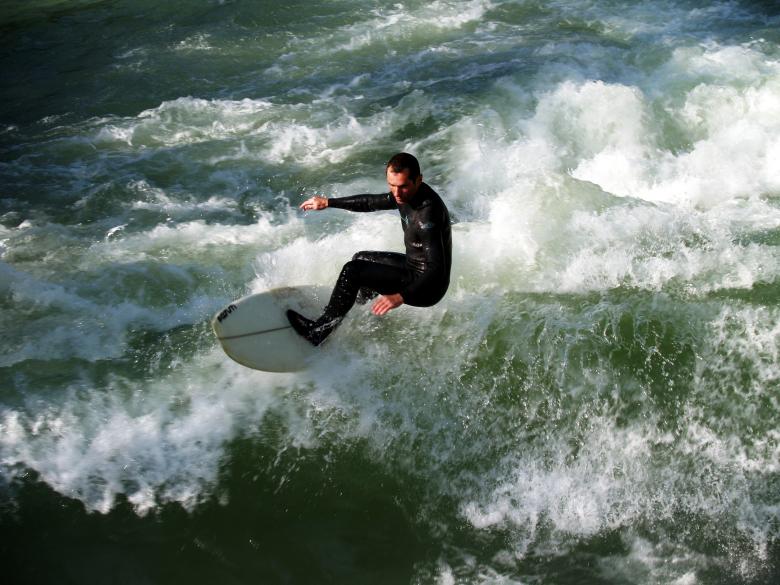 Free stock image of Water Surfing created by Pixabay