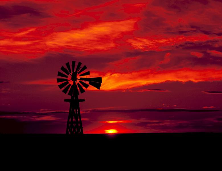 Free stock image of Windmill created by Pixabay