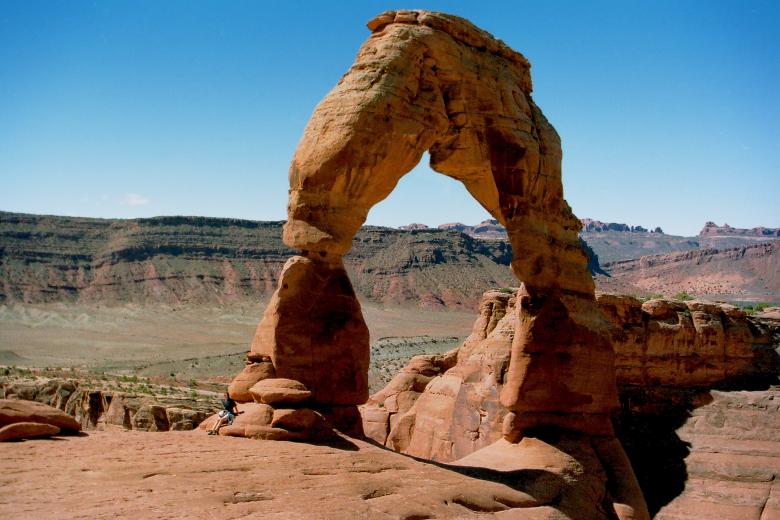 Free stock image of Delicate Arch created by Pixabay