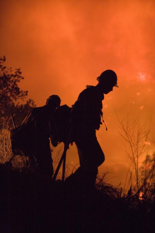 Free stock image of Firefighters on Work created by Pixabay