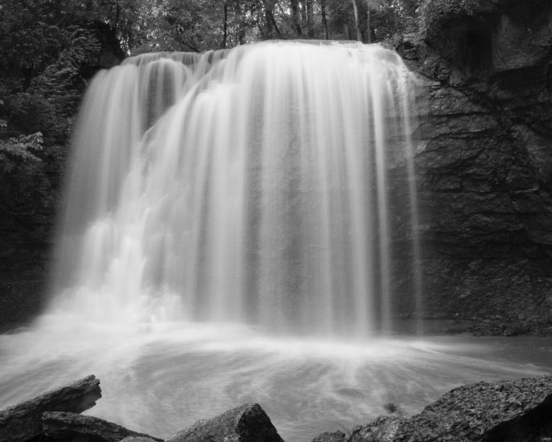 Free stock image of Waterfall in the Jungle created by Pixabay