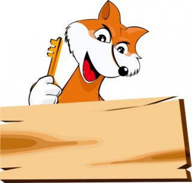 Free stock image of Vector Fox with a Key created by maa illustrations