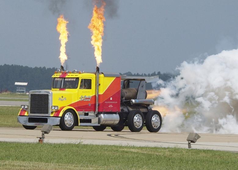 Free stock image of Custom Jet Propelled Truck created by Pixabay