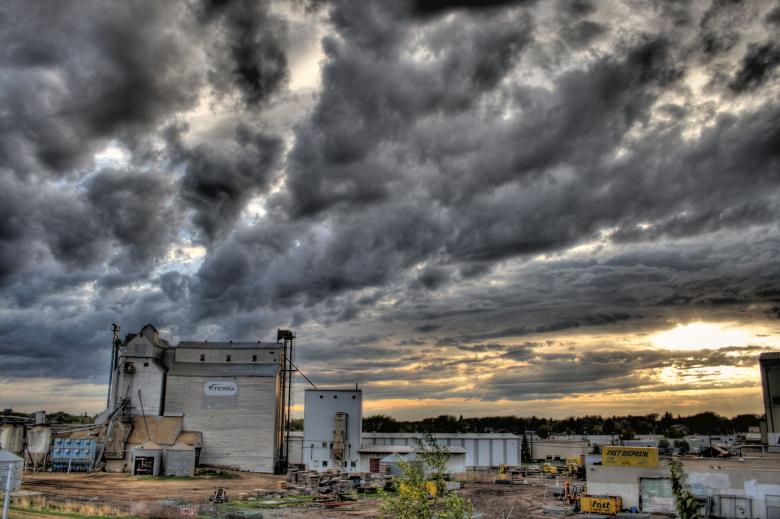 Free stock image of Grain Handling Company created by Pixabay