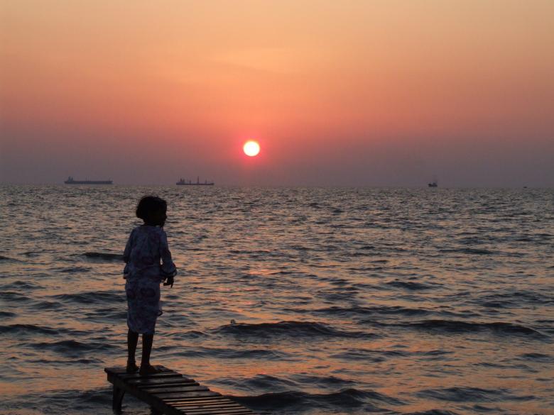 Free stock image of Boy on the Dock created by Pixabay