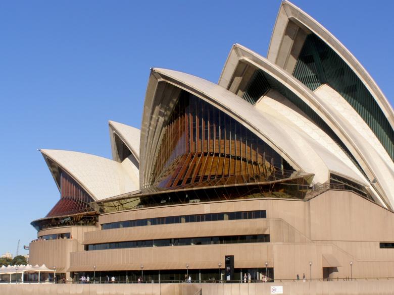 Free stock image of Sydney Opera House created by Pixabay