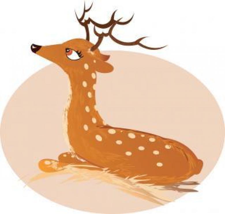 Free stock image of Deer Vector Image created by maa illustrations