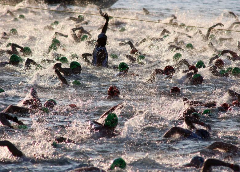 Free stock image of Triathlon Swim created by Pixabay