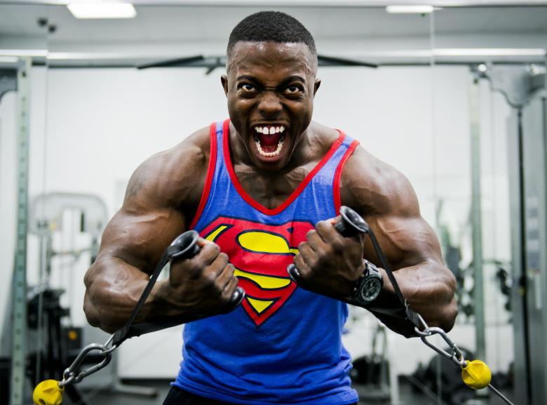 Free stock image of Bodybuilder in Gym created by Pixabay