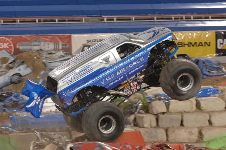 Free stock image of Monster Truck created by Pixabay