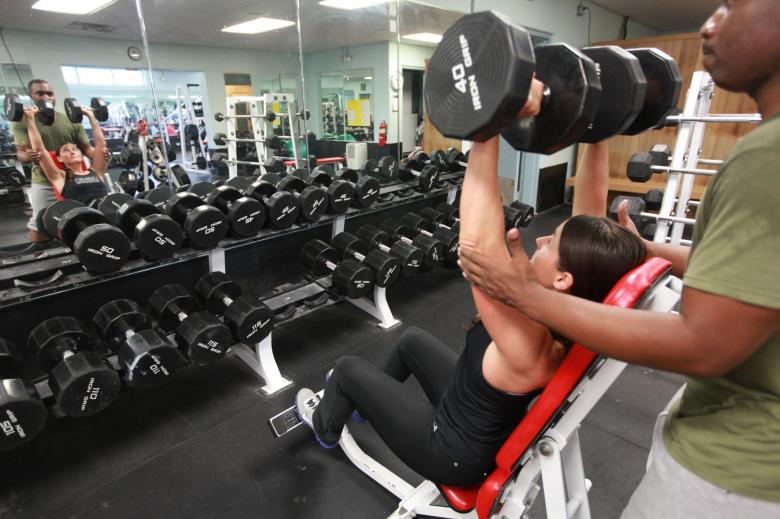 Free stock image of Lifting Weights created by Pixabay