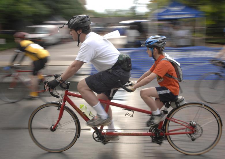 Free stock image of Cyclist created by Pixabay