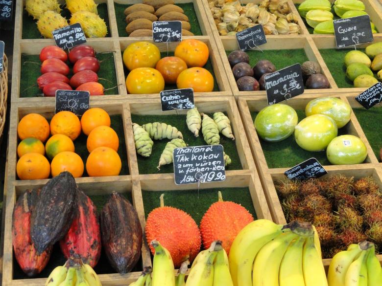 Free stock image of Fruit Stall created by Pixabay