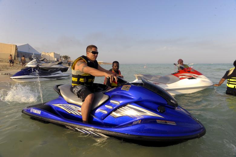Free stock image of Jetskiing in the Sea created by Pixabay