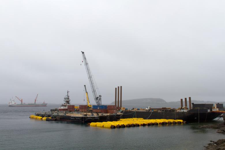 Free stock image of Construction Barge created by Geoffrey Whiteway