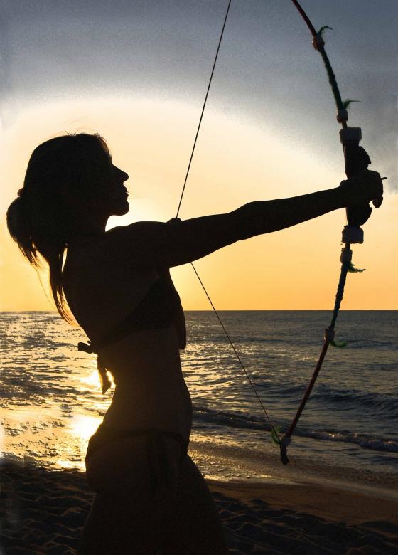 Free stock image of Beautiful Archer created by Pixabay