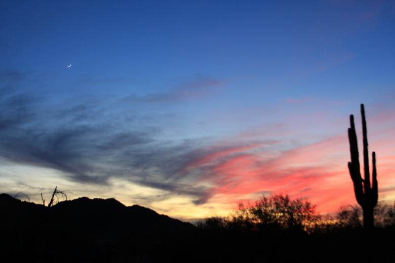 Free stock image of Sunset created by Pixabay