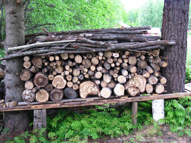 Free stock image of Woodpile  created by Pixabay