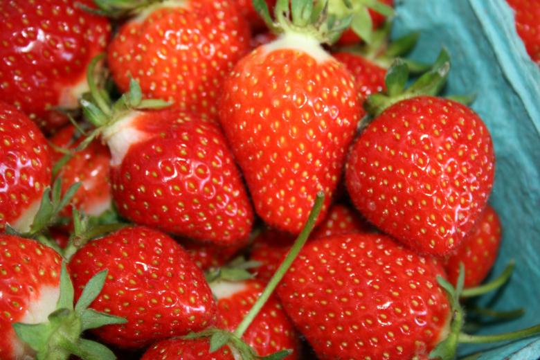 Free stock image of Fresh Strawberries created by Pixabay