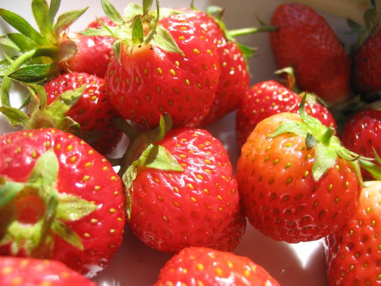 Free stock image of Fresh Strawberries created by Pixabay